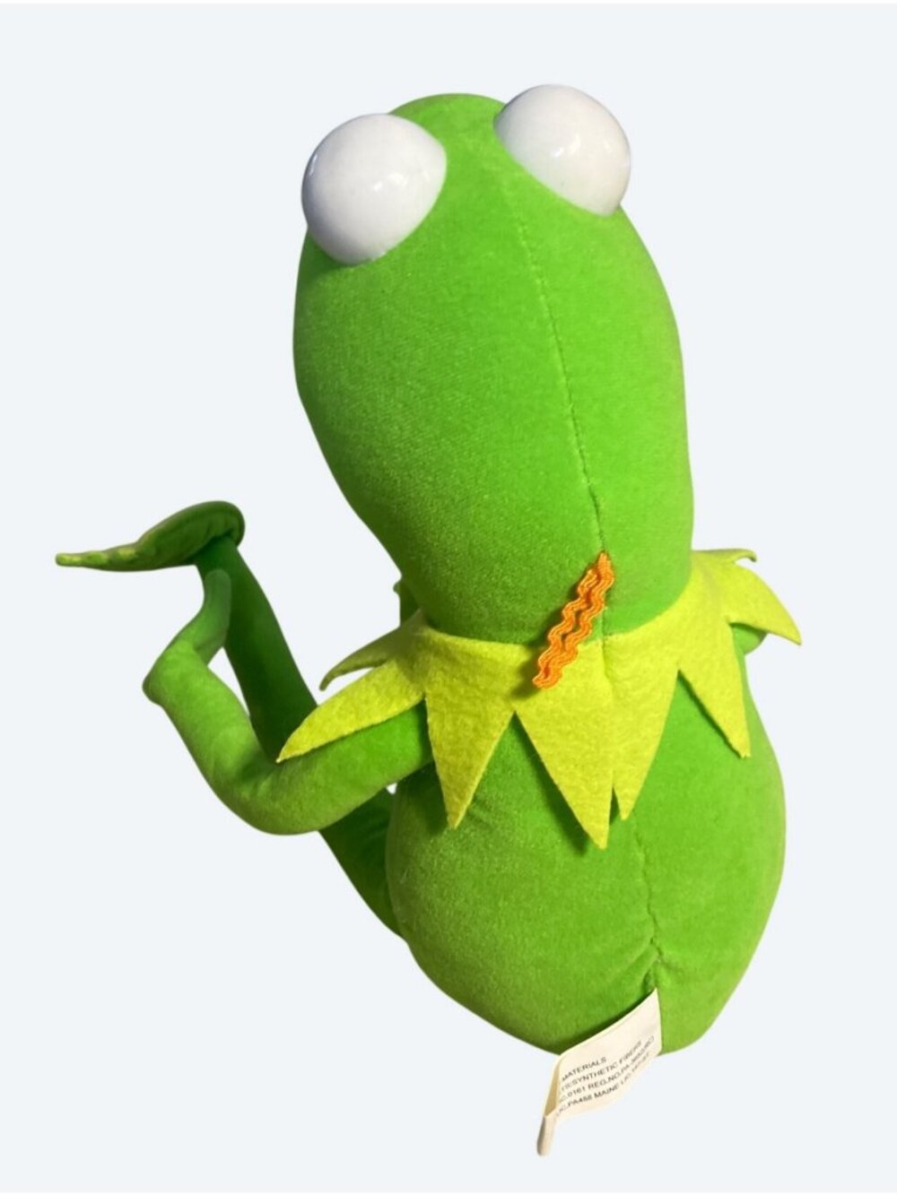 Jim Hensons Muppets Kermit The Frog Plush Doll 16" Synthetic Fibers - Picture 6 of 14